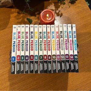Blue Period Seinen Manga by Tsubasa Yamaguchi Volumes 1-15